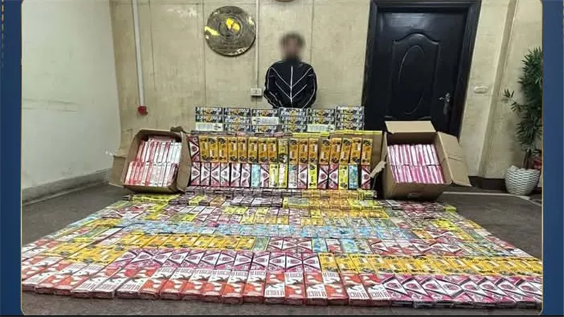 سقوط تاجر الألعاب النارية بمليون قطعة قبل العيد في القاهرة