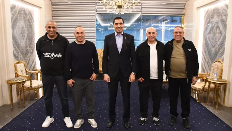 وزير الرياضة يدعم الجهاز الفني لمنتخب مصر بقيادة التوأم قبل المونديال
