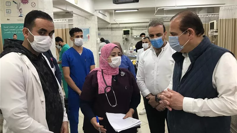الصحة تتابع خطة التأمين الطبي للعيد.. وتتفقد مستشفيات في الجيزة والقليوبية