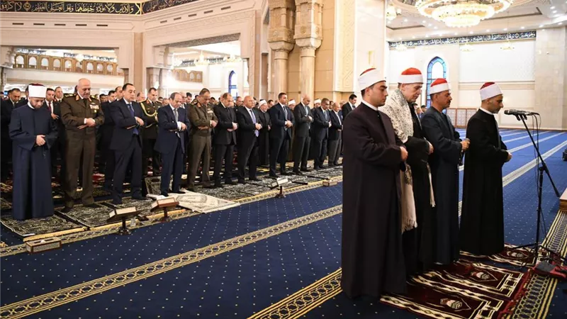 كلمة مؤثرة للرئيس السيسي في عيد الفطر: 
