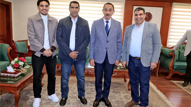 استقبال رسمي للمهنئين بعيد الفطر في سوهاج بحضور النواب والتنفيذيين