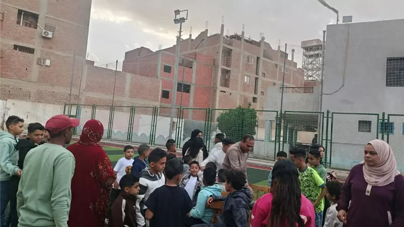 العيد أحلى بمركز شباب السيد هاشم بالسويس وسط إقبال كبير وفرحة الأطفال  