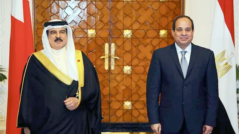 ملك البحرين والسيسي: حماية الممرات البحرية مسؤولية مشتركة تتطلب تعاون الجميع