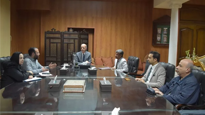 استعدادات مبكرة لامتحانات الفصل الدراسي الثاني بجامعة بنى سويف 