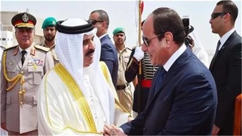 ملك البحرين يثمن دعم مصر ودورها في تعزيز الأمن الخليجي