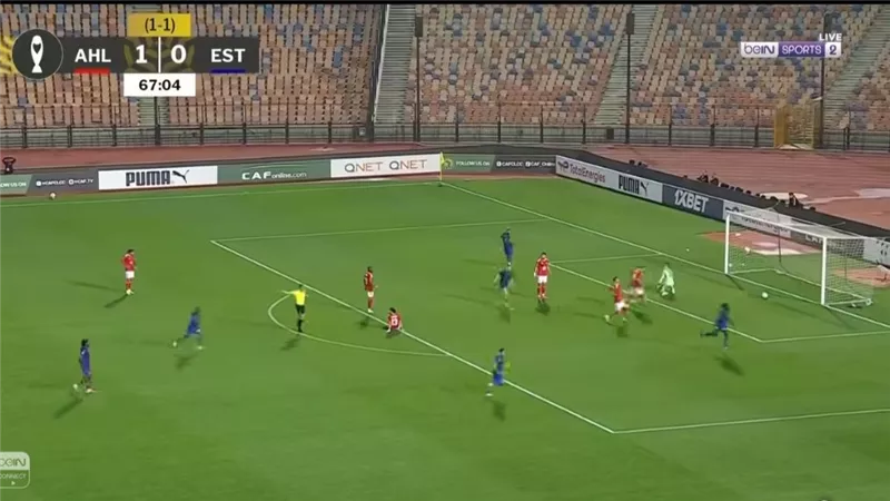 ملخص ونتيجة مباراة الأهلي والترجي الشوط الثاني (2-3) بدوري أبطال إفريقيا