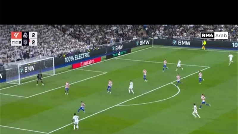 أهداف وملخص مباراة ريال مدريد وأتلتيكو بالشوط الثاني (3-2) في الدوري الاسباني