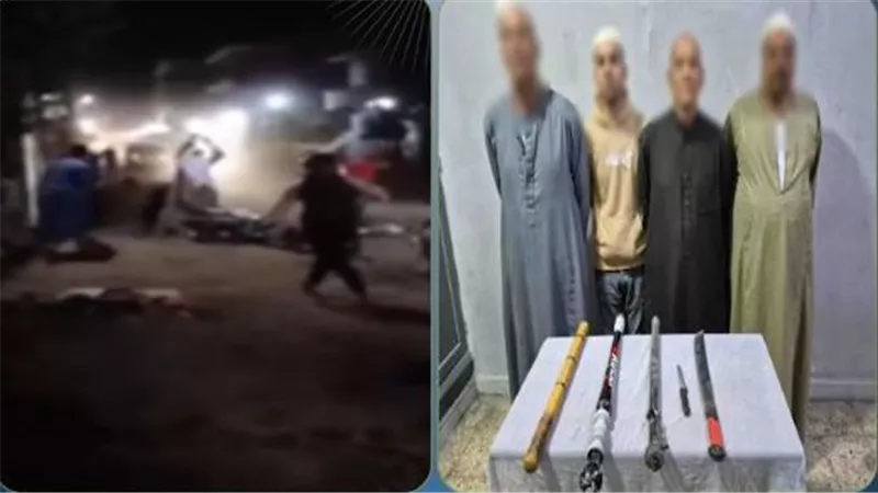  خلافات حول الأراضى الزراعية.. القبض على 7 أشخاص طرفي مشاجرة الأسلحة  المنوفية