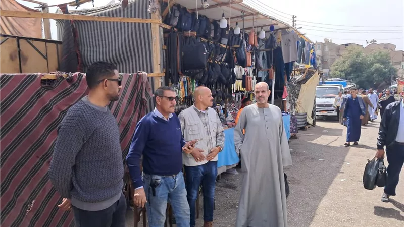 محافظ قنا: حملات مكثفة تنجح في رفع الإشغالات والباعة الجائلين وفرض الانضباط