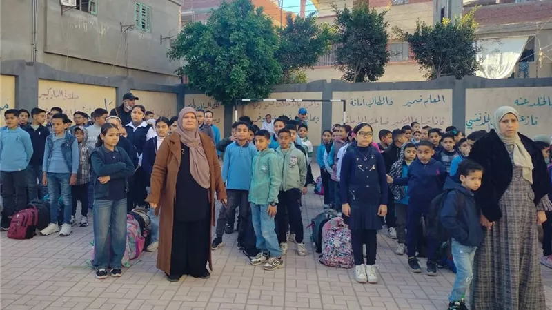 انتظام الدراسة بمدارس دمياط وسط انضباط ملحوظ بعد عطلة عيد الفطر