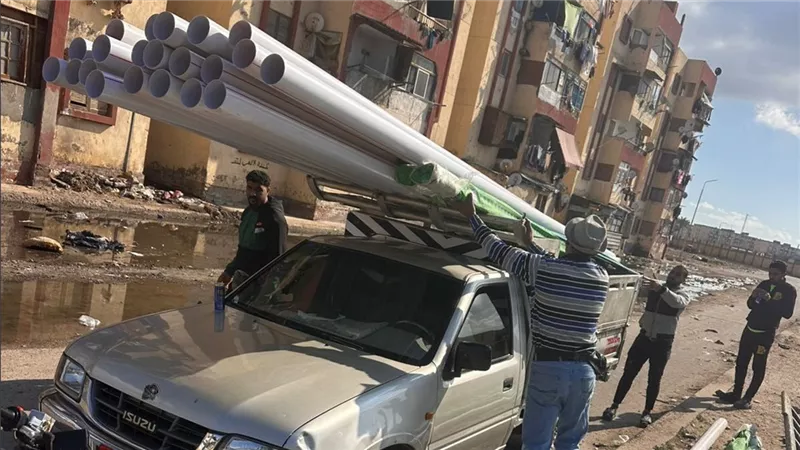 محافظ بورسعيد يوجه بالبدء في رفع كفاءة مناور العمارات بمنطقة الحراسات