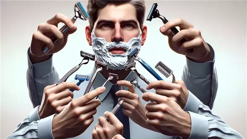  الخطر الخفي والمفاجئ لـ أدوات الحلاقة الشائعة التي يستخدمها الرجال