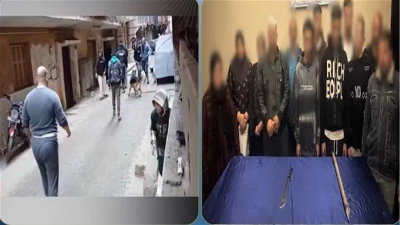  بسبب معاكسة فتاة.. ضبط 11 شخص في مشاجرة بأسلحة بيضاء بالجيزة