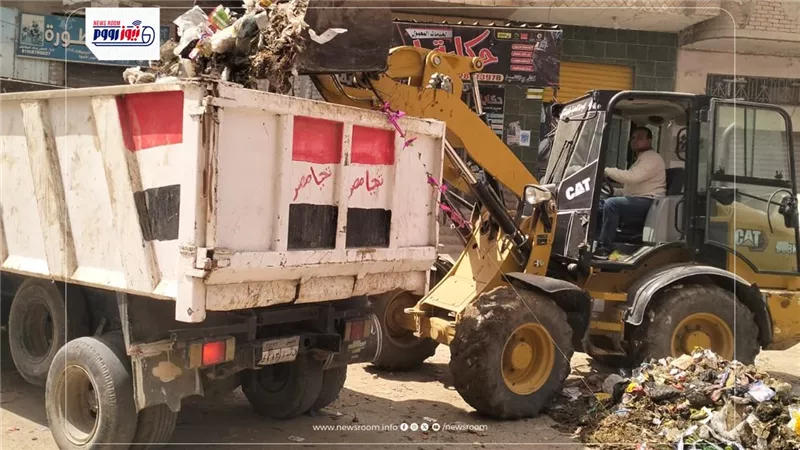 حملات للنظافة ورفع الإشغالات وتجميل الشوارع بمركزي الفيوم وإطسا