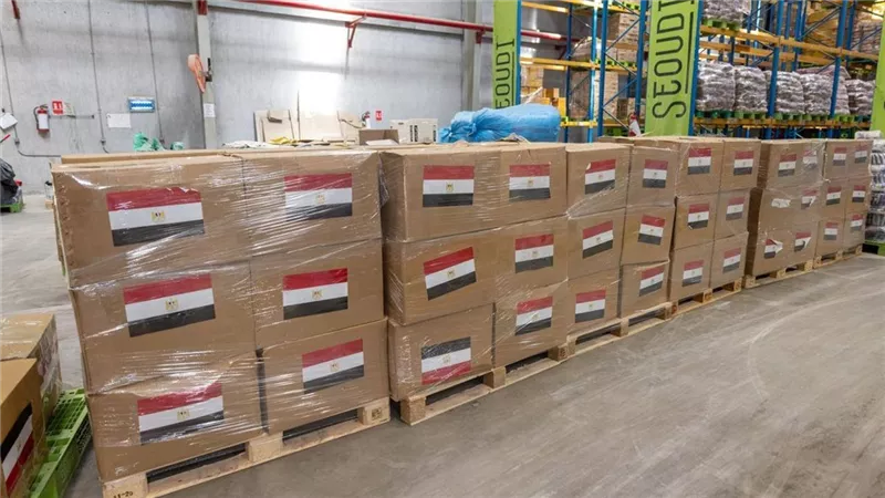 تنفيذًا لتوجيهات الرئيس: مصر تقدم مساعدات إغاثية شاملة للبنان 