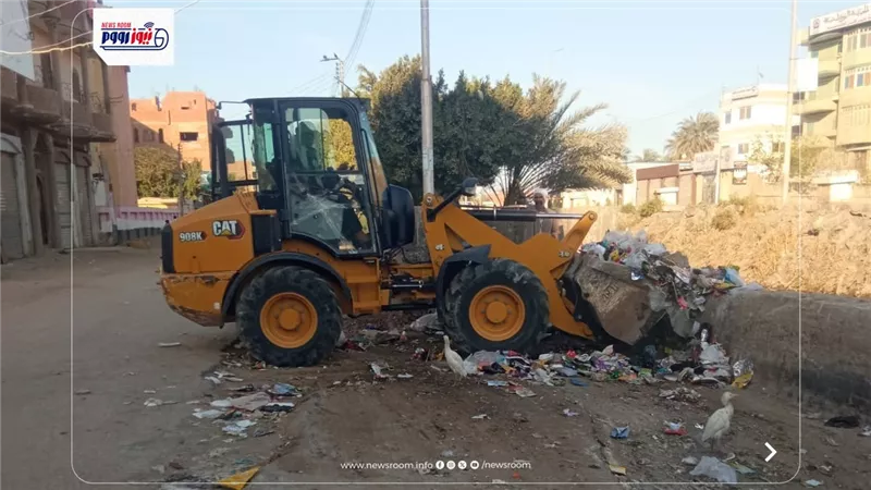 حملات للنظافة العامة ورفع الإشغالات وتحسين مستوى الخدمات العامة بسنورس وإطسا