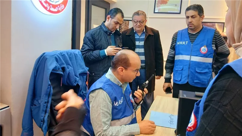 انعقاد دائم لغرفة أزمات صحة الدقهلية لمتابعة تداعيات التقلبات الجوية