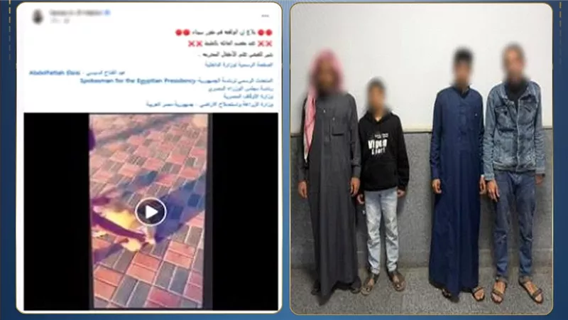 كشف ملابسات فيديو تعذيب كلب حتى النفوق في جنوب سيناء.. وضبط المتهمين