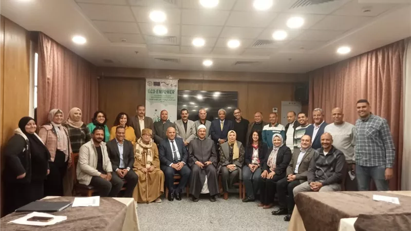 اجتماع دوري للجنة الاستشارية لمشروع ECO Empower بأسيوط لتعزيز التعاون البيئي