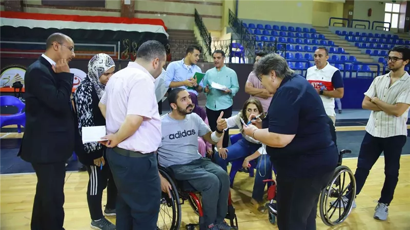 لجنة مصنفي مصر تشارك في تصفيات إفريقيا لسلة الكراسي المتحركة المؤهلة للمونديال