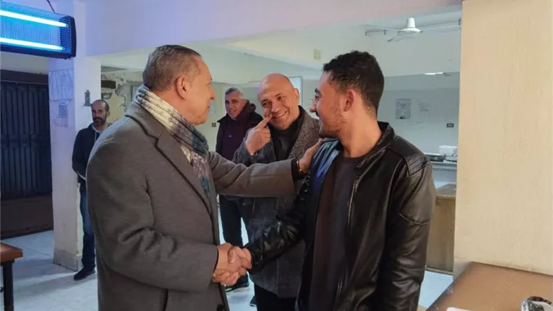 رئيس جامعة دمياط يتفقد المدينة الجامعية لمتابعة الخدمات خلال سوء الأحوال الجوي