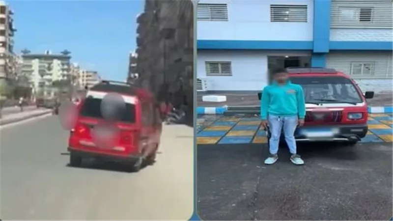احتفالا بزفاف صديقه.. ضبط سائق فان استعرض برعونة في شوارع الإسكندرية
