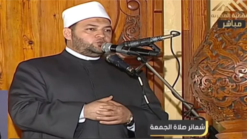بث مباشر.. شعائر صلاة الجمعة من مسجد الإمام الحسين بالقاهرة