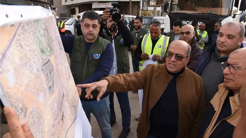 «القابضة للمياه» تتابع  تنفيذ خط  بزهراء المعادي لتعزيز كفاءة الشبكات 