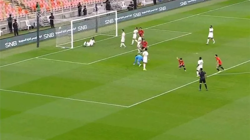 بأسيست زيزو.. منتخب مصر يتقدم على السعودية بهدف اسلام عيسى