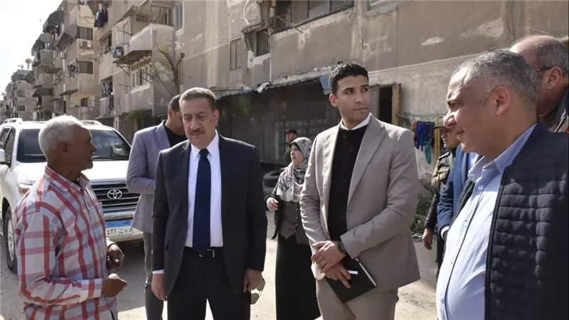توجيهات بسرعة إنجاز تطوير منطقة عمر بن الخطاب بزهور بورسعيد