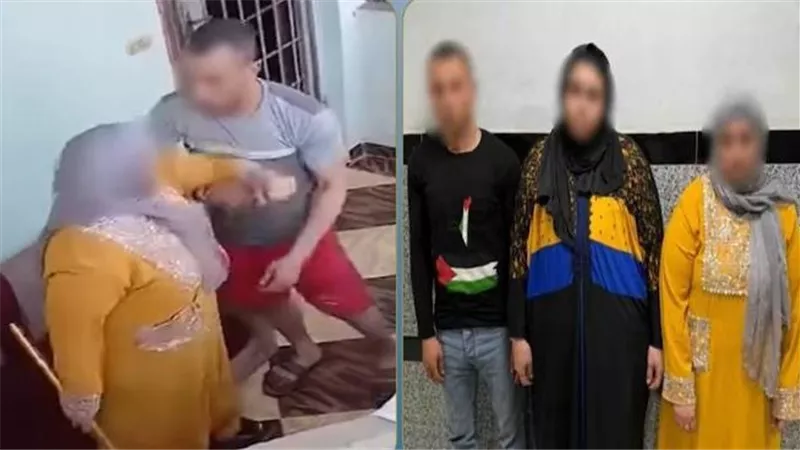 بسبب الميراث.. كشف ملابسات فيديو تعدي شخص على والدته بكفر الشيخ