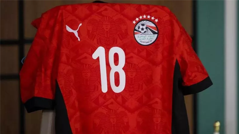 منتخب مصر للناشئين بالزي التقليدي أمام المغرب في تصفيات شمال أفريقيا 