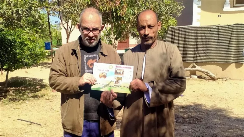 استمرار فعاليات الحملة القومية للتحصين ضد مرض الجلد العقدي بالإسكندرية