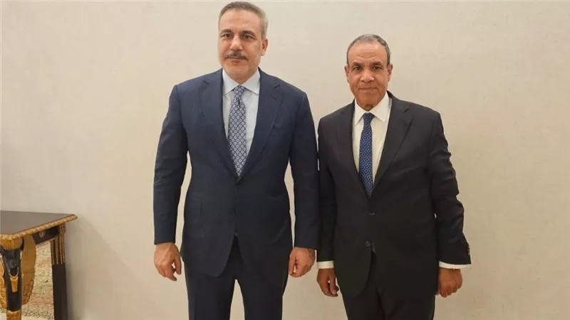 وزير الخارجية يبحث مع نظيره التركي العلاقات الثنائية وتنسيق جهود خفض التصعيد