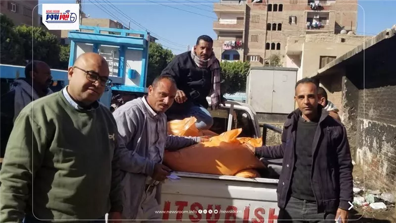 239 مخالفة تموينية وضبط 1.5 طن سماد مدعم قبل تهريبه بالمنيا