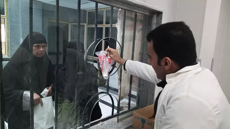بنى سويف |2200 خدمة طبية مجانية لاهالى الحمام ضمن 