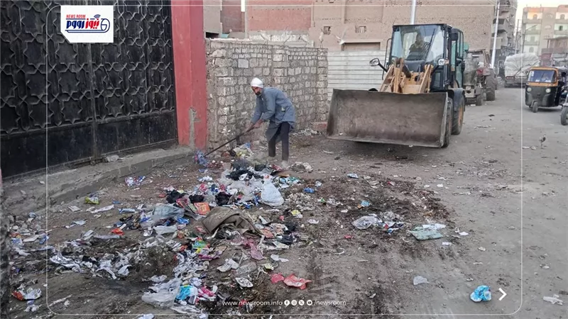 حملات صباحية ومسائية للنظافة العامة ورفع الإشغالات بمراكز سنورس وطامية وإطسا