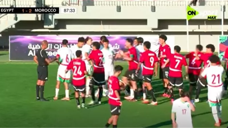 منتخب مصر للناشئين يخسر أمام المغرب في تصفيات شمال أفريقيا