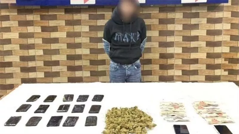 التحقيق مع المتهم في ترويج المخدرات على السوشيال ميديا بالغربية