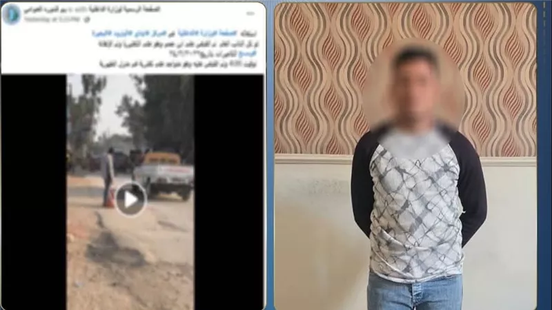 الداخلية تكشف حقيقة فيديو القبض على عنصر إجرامي بالبحيرة