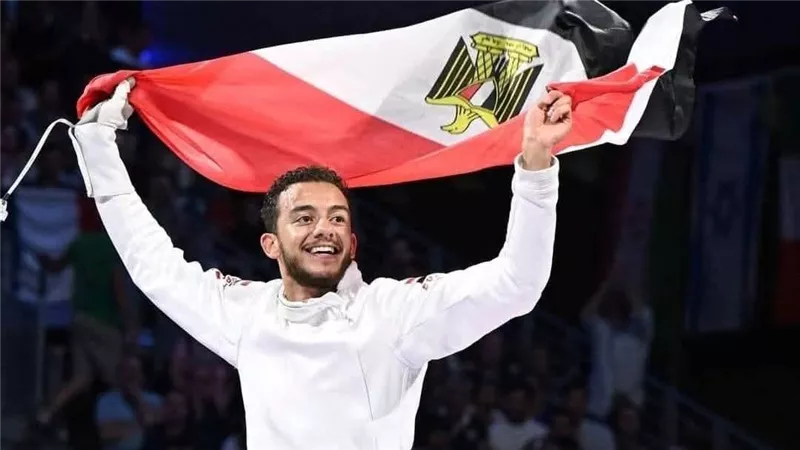محمد السيد يتوج بذهبية سيف المبارزة ويوسف شامل يحصد الفضية بدورة البحر المتوسط