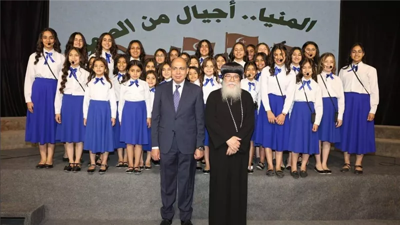 محافظ المنيا يشارك في الملتقى العلمي السادس لمطرانية الأقباط الأرثوذكس