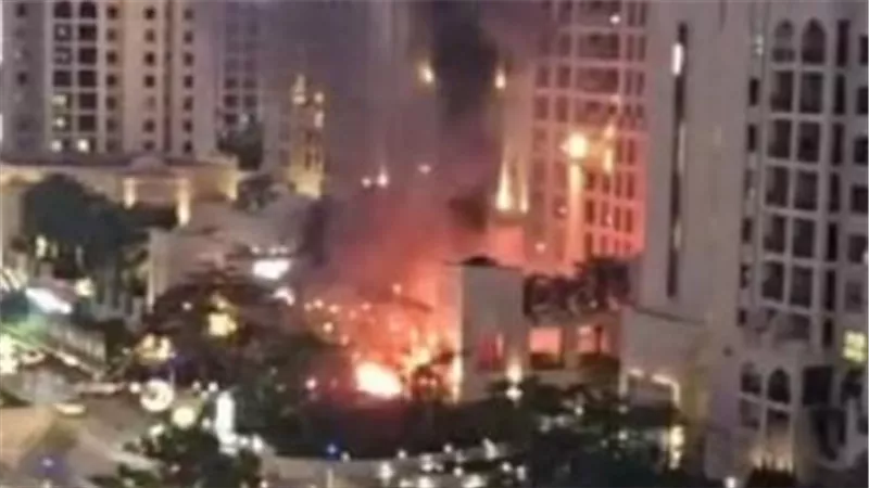 دبي: 4 مصابين جراء سقوط شظايا ناجم عن عملية اعتراض