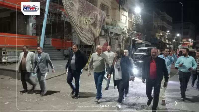 في جولة ميدانية بمركز أبشواي..  سكرتير عام المحافظة يتابع التزام المحال التجار