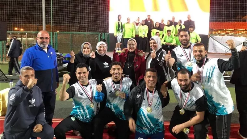 اللجان الرياضية بشباب ورياضة الشرقية تحصد كأس الجمهورية لأول مرة