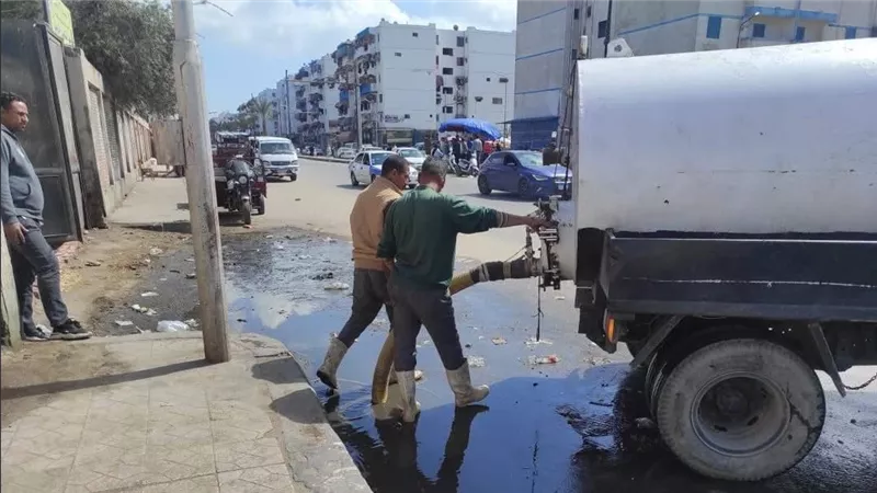  حملات مكبرة لإزالة التعديات وتعزيز كفاءة المنظومة البيئية والمرافق ببورسعيد 