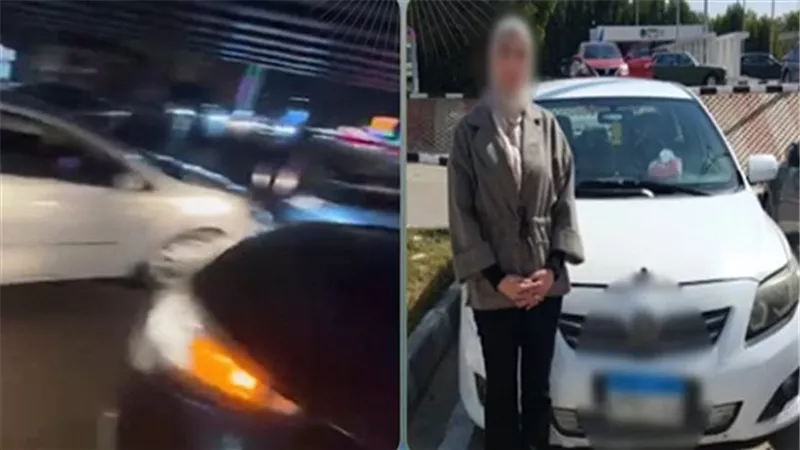 القبض على المتهمة بالسير عكس الاتجاه وتعطيل الحركة المرورية في القاهرة