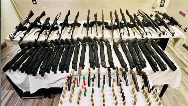 بـ81 مليون جنيه.. ضبط عناصر جنائية بحوزتها نصف طن مخدرات و104 قطعة سلاح ناري
