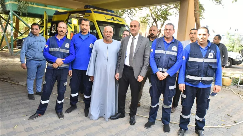 محافظ أسيوط يجري جولة مفاجئة بتمركز إسعاف طريق علوان لمتابعة مستوى الجاهزية