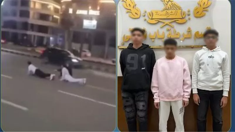 القبض على 3 أشخاص لاتهامهم بآداء حركات استعراضية أمام السيارات بالإسكندرية